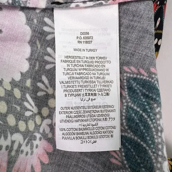 Boden Maxi Dress Open Back Cutout Paisley Floral Black Plus 20 22 NWT Pockets - Picture 16 of 16